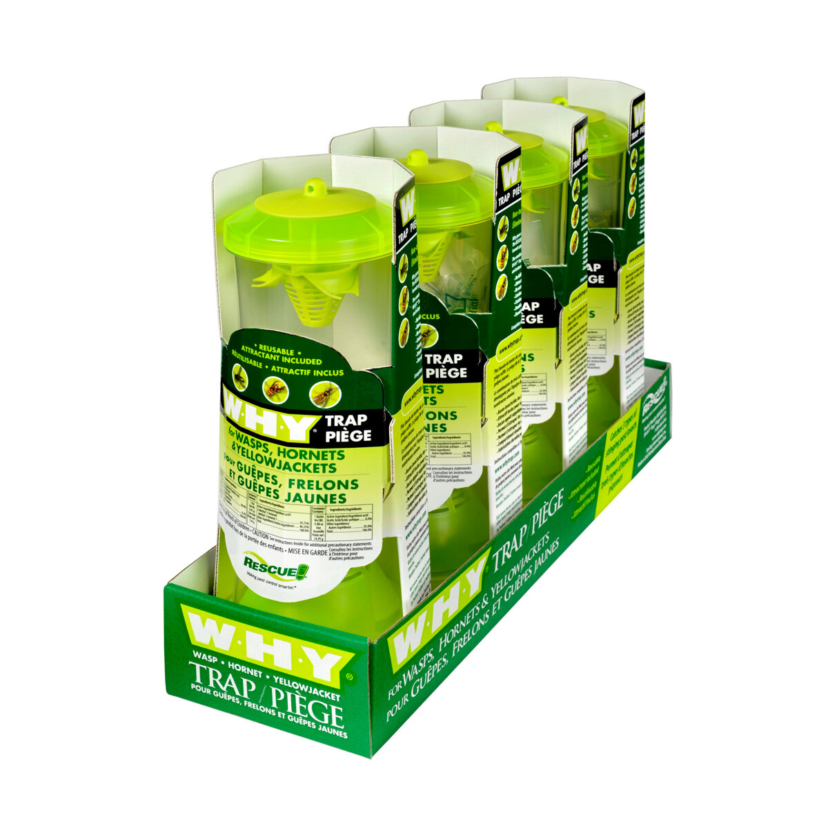Reusable W.H.Y. Trap Wasp/Hornet (4Pk)