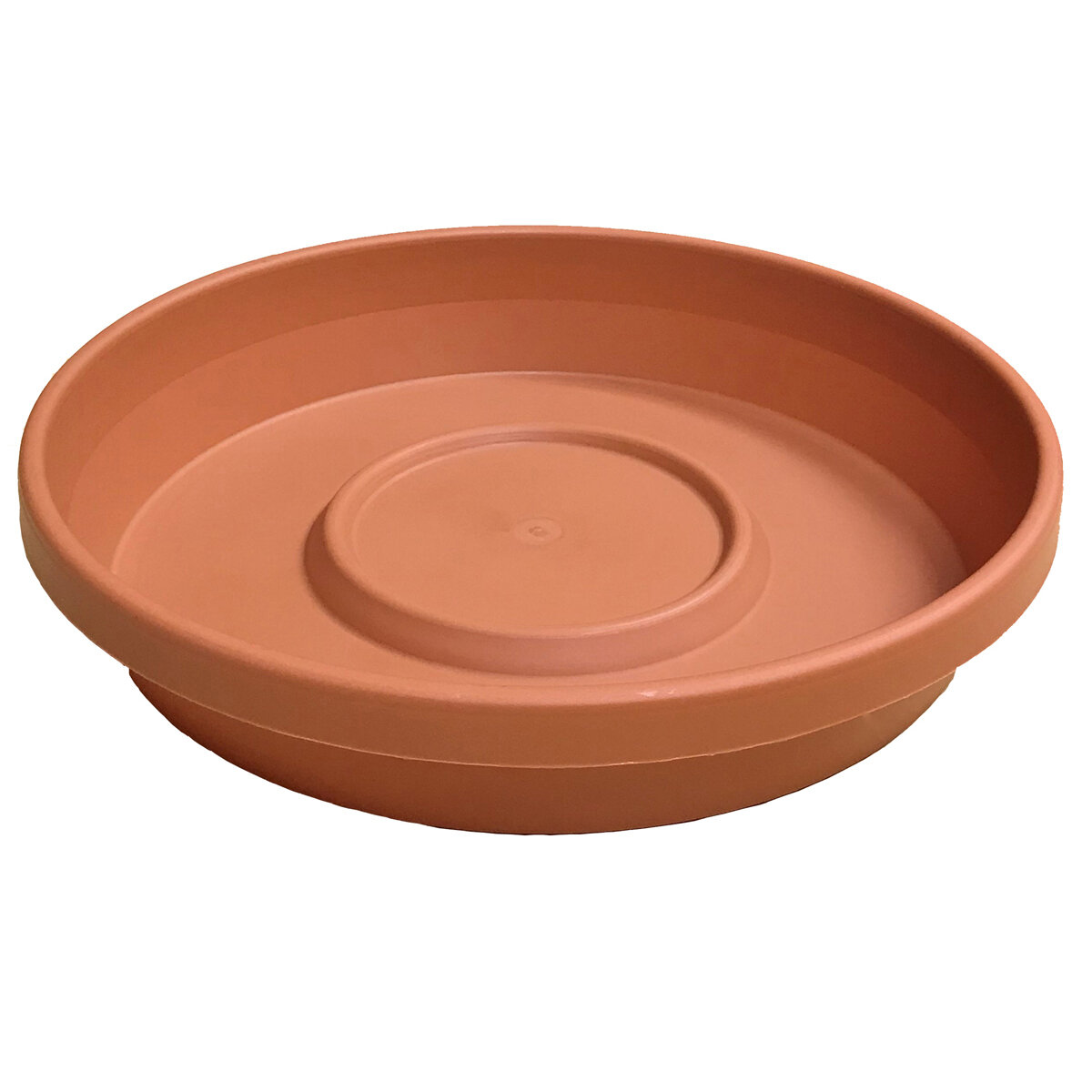 10"  Terra Terracotta Cotta Saucer