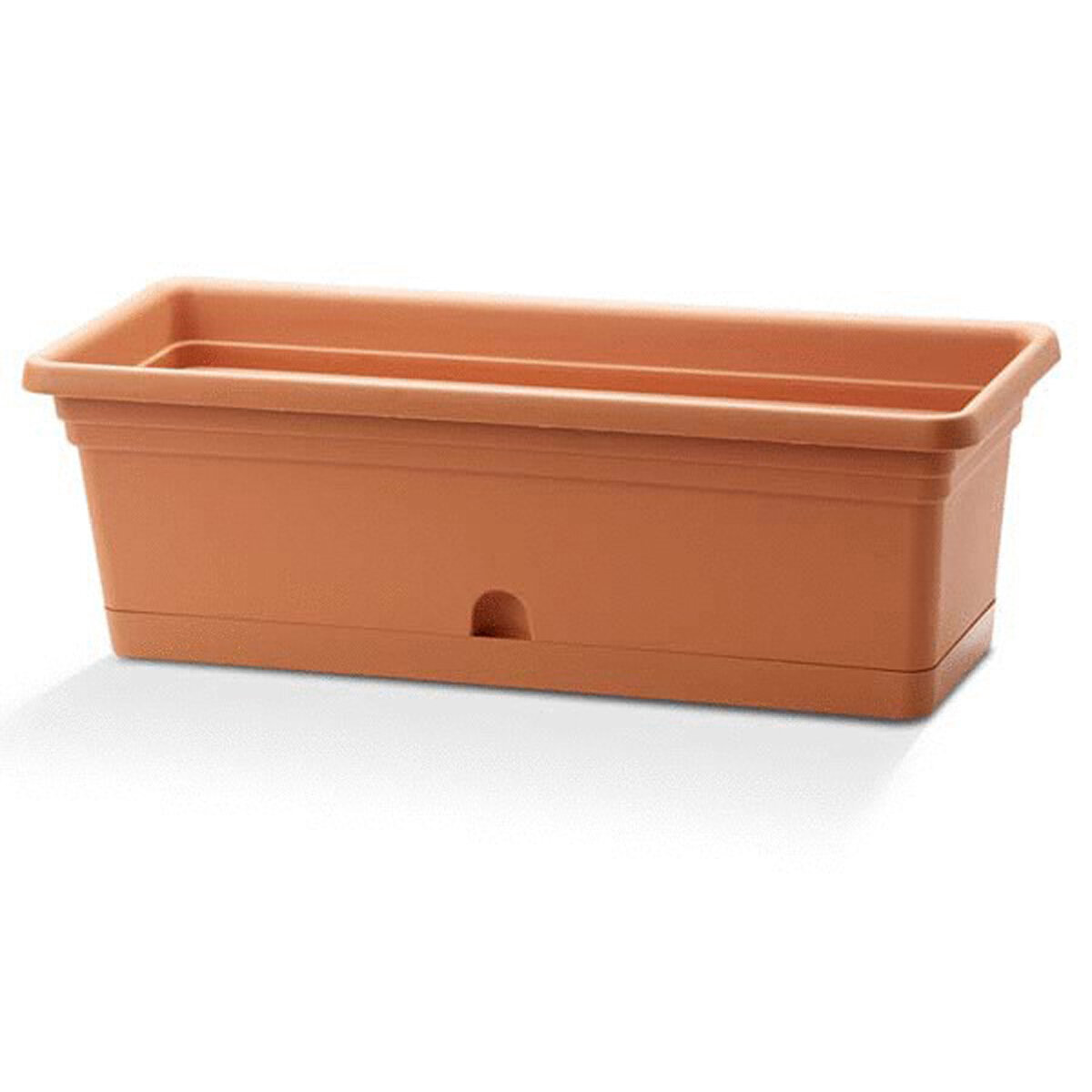 Emma Rectangular 16"X8" Planter Terracotta