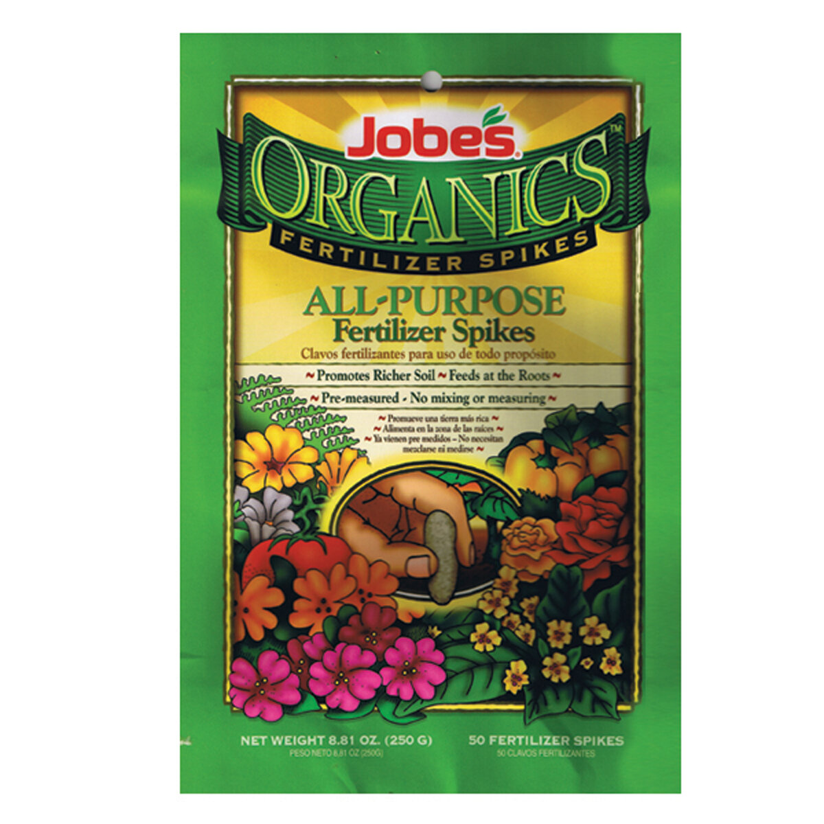Jobes Organic All Purpose Spikes (50pk)