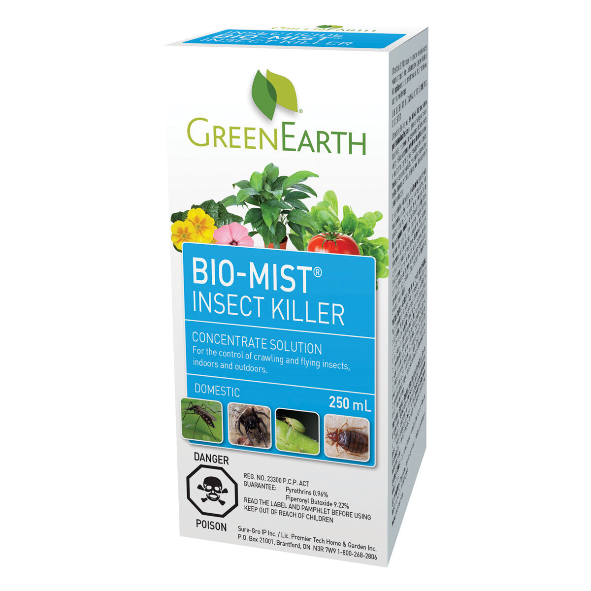 Green Earth Bio-Mist Insecticide Conc. C7 250 ml