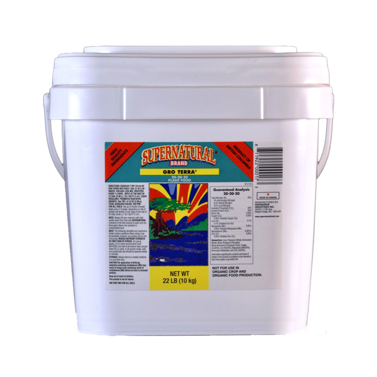 Super Natural Gro Terra 10 kg