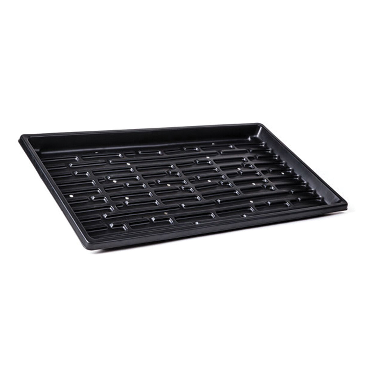 1020 Dbl Thick 1.25" Deep Microgreen Tray w/Holes