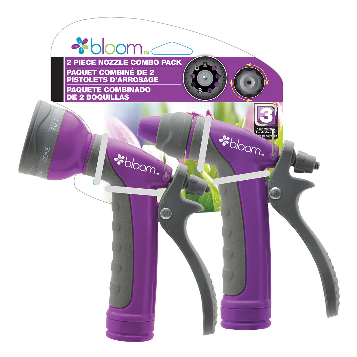 Bloom 2 Piece Nozzle Combo