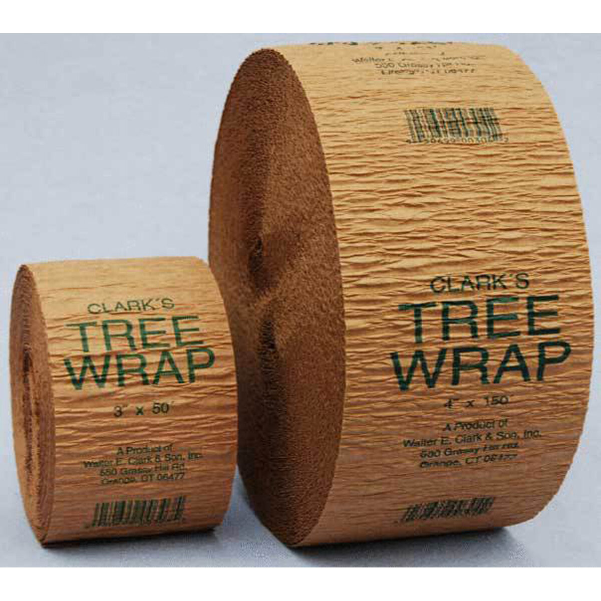 Clark's Creped Coated Paper Tree Wrap 3"x50'