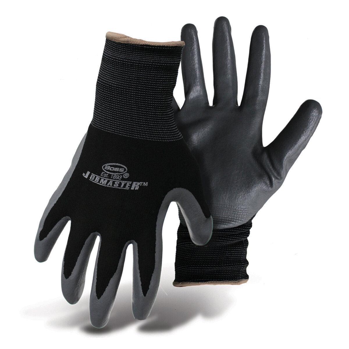 BOSS JobMaster Nylon w/ Nitrile Coated Palm M