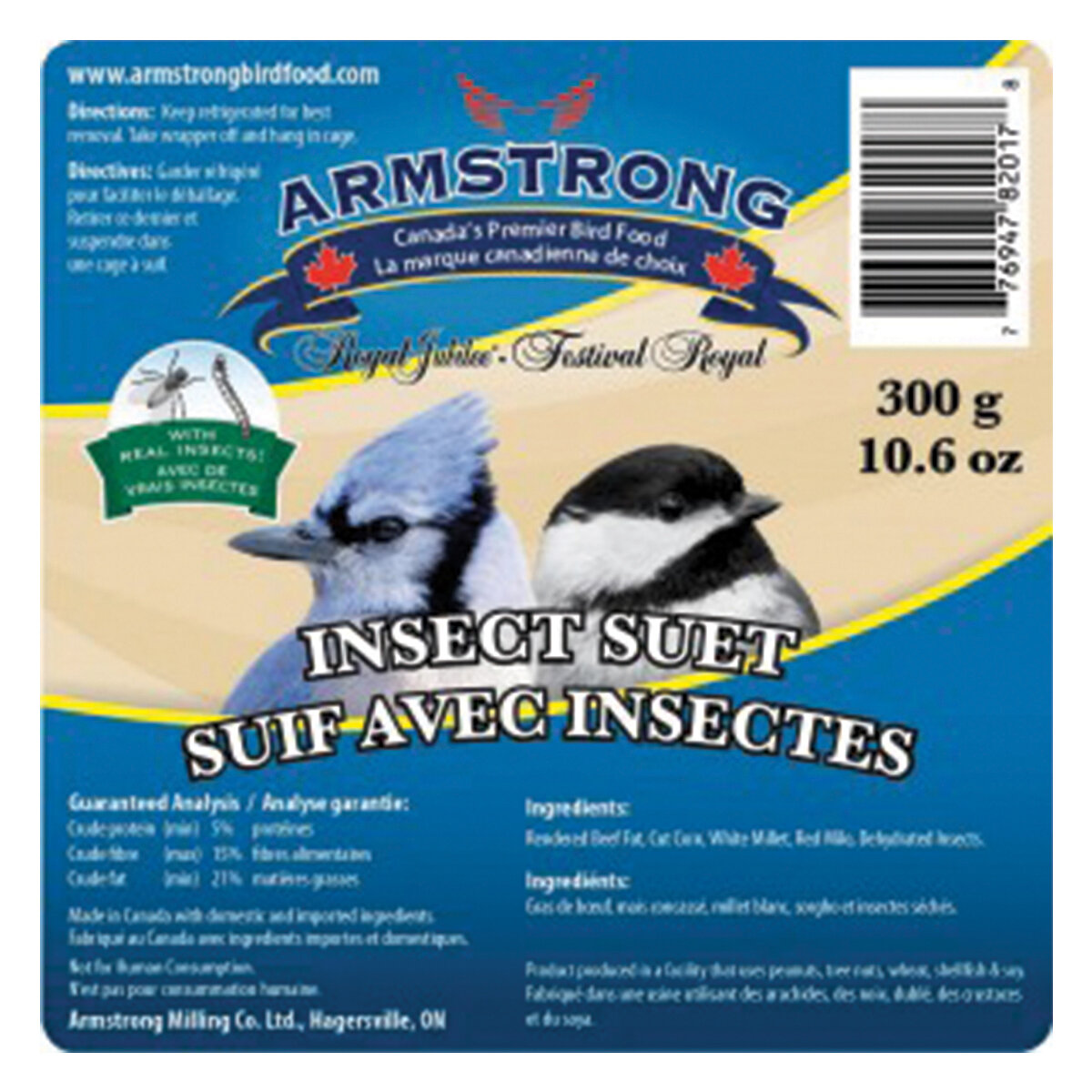 Royal Jubilee Insect Suet, 300 g