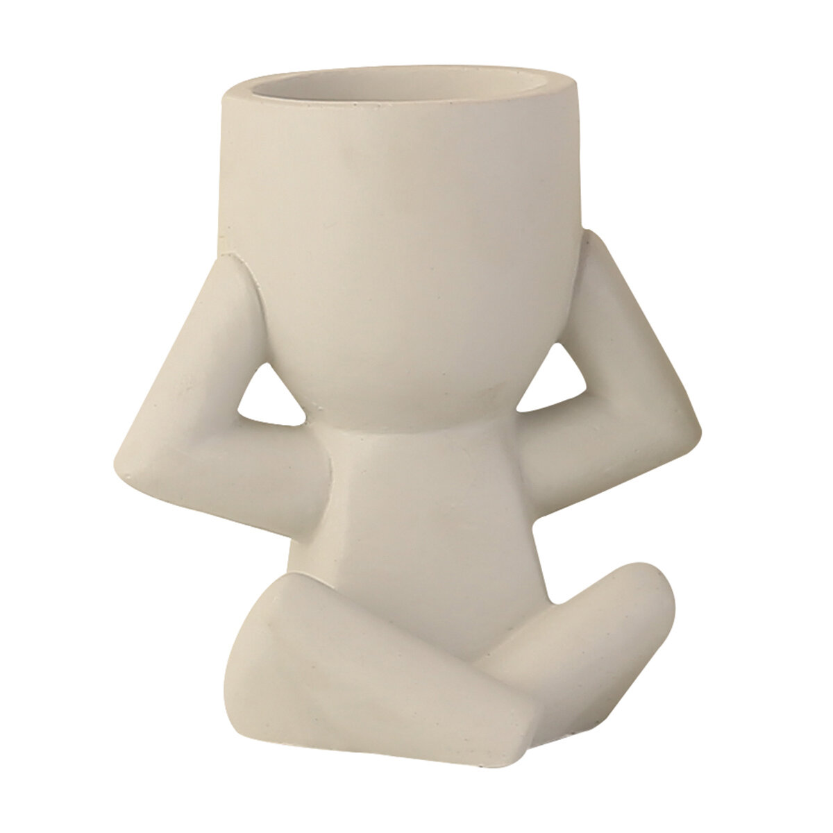 Hear No Evil Figurine Planter 13.5x10.5x15cm