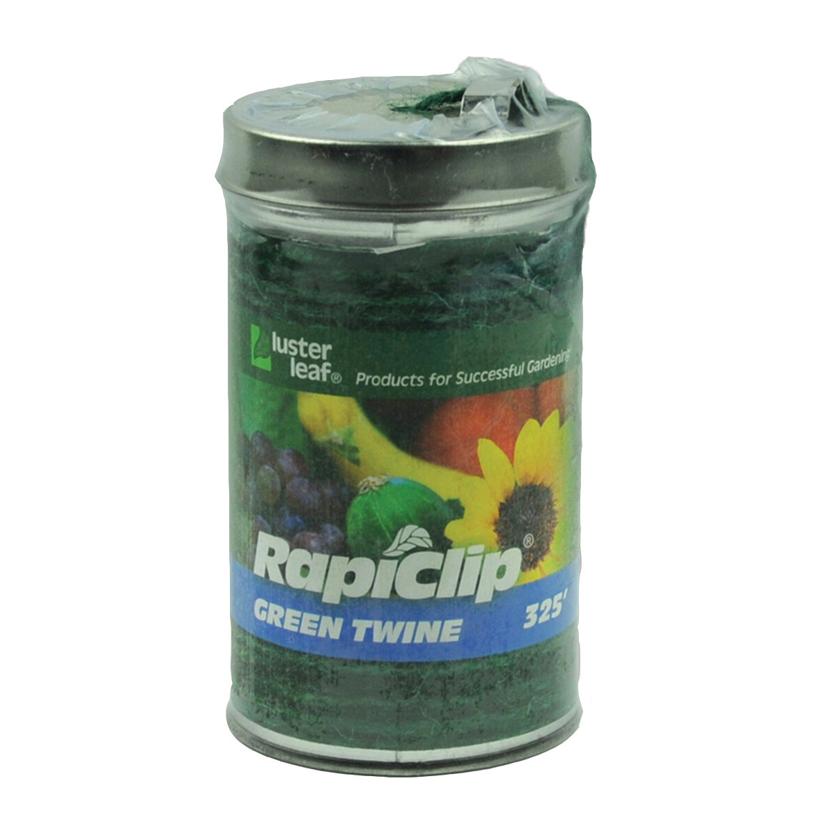 Rapiclip Green Jute Twine in Dispenser Can