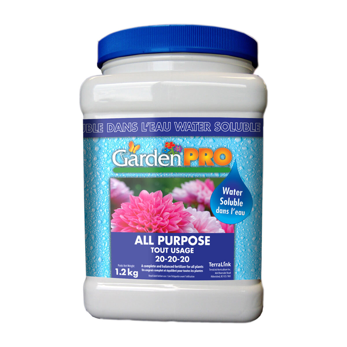 GardenPro All Purpose Water Soluble 20-20-20 1.2Kg