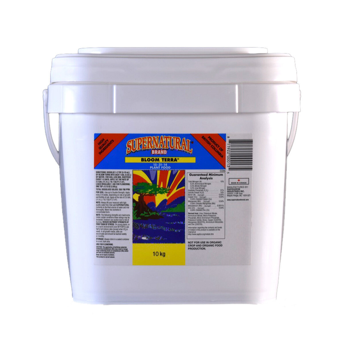 Super Natural Bloom Terra 10 kg