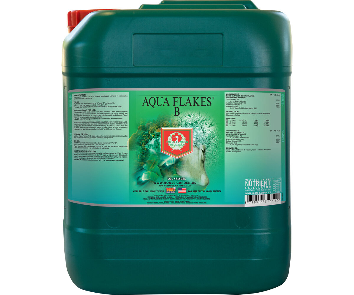 House & Garden Aqua Flakes B 20 L