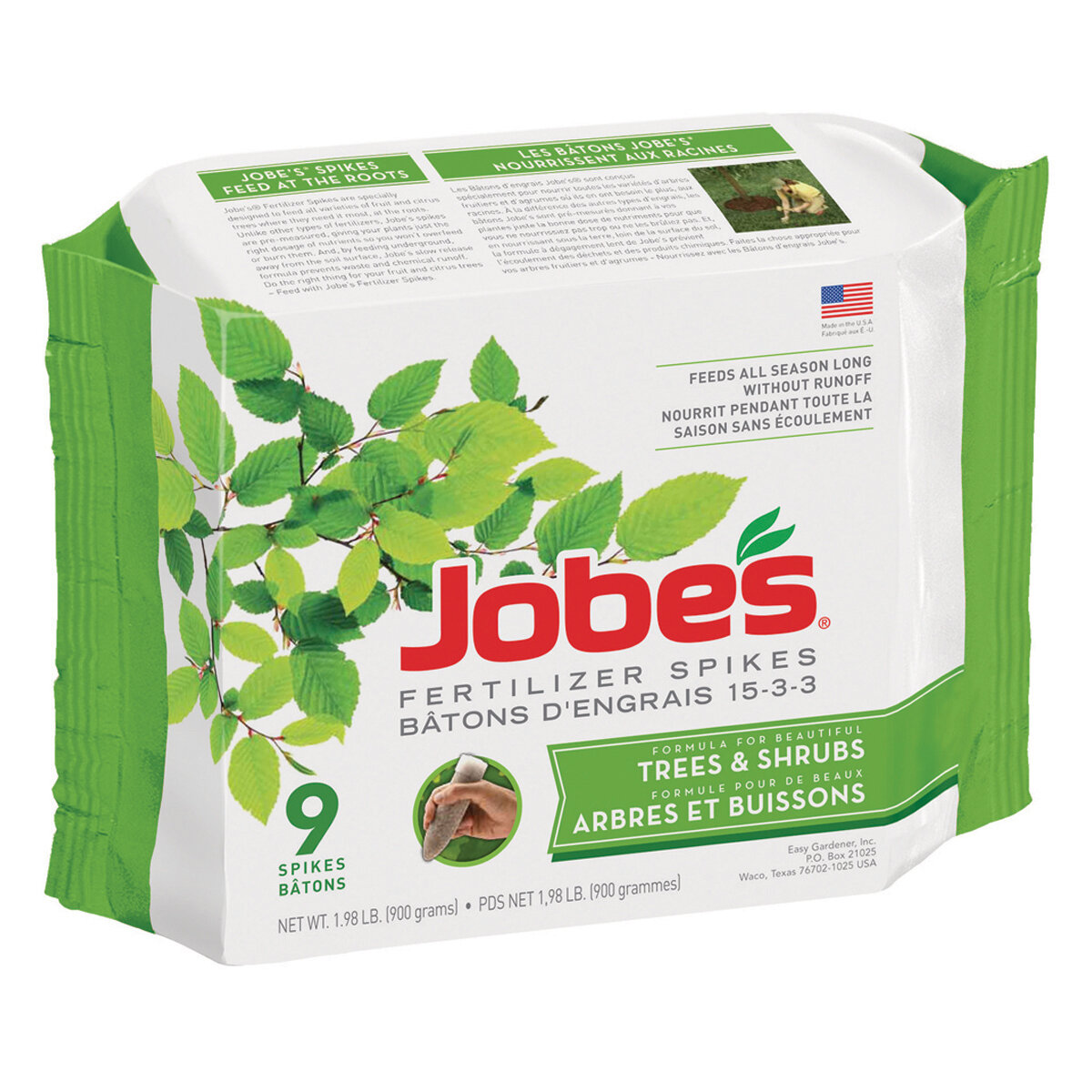 Jobes Tree Fertilizer Spikes (9pk)