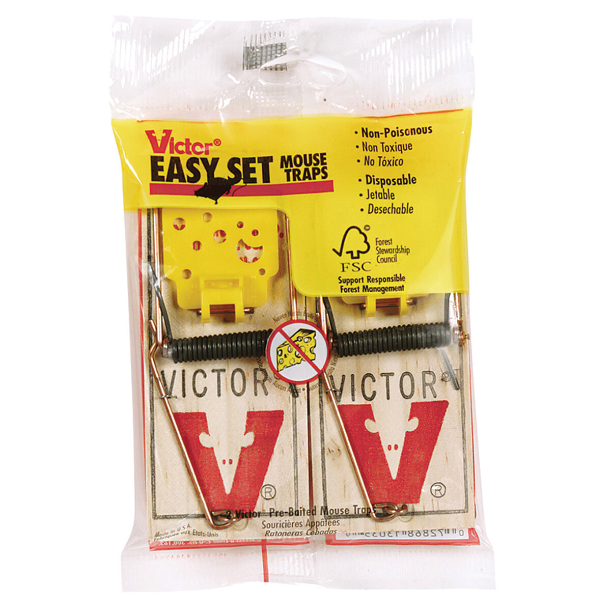 Victor EasySet MouseTrap-2pk