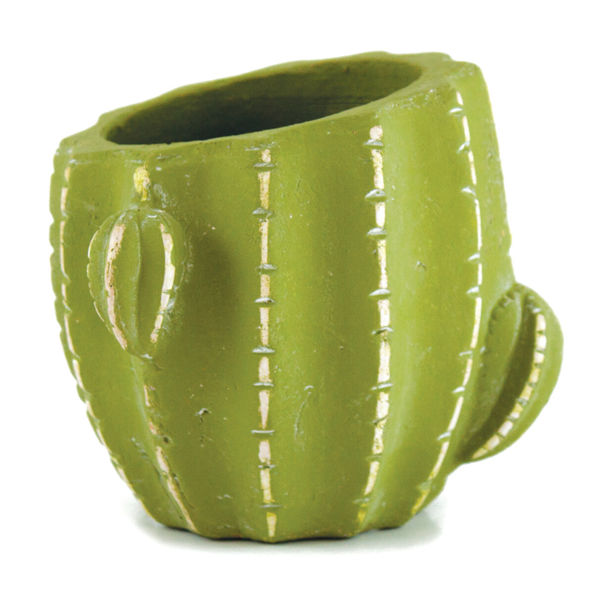 Cactus Cement Pot 15x14cm