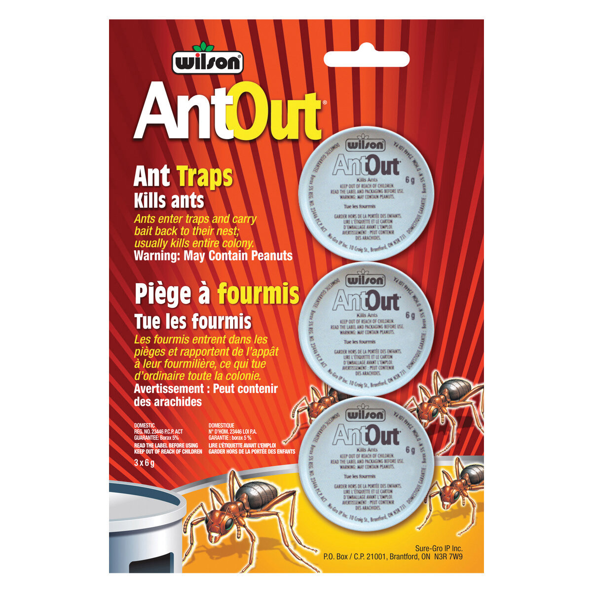 Wilson Ant Traps (3Pk)