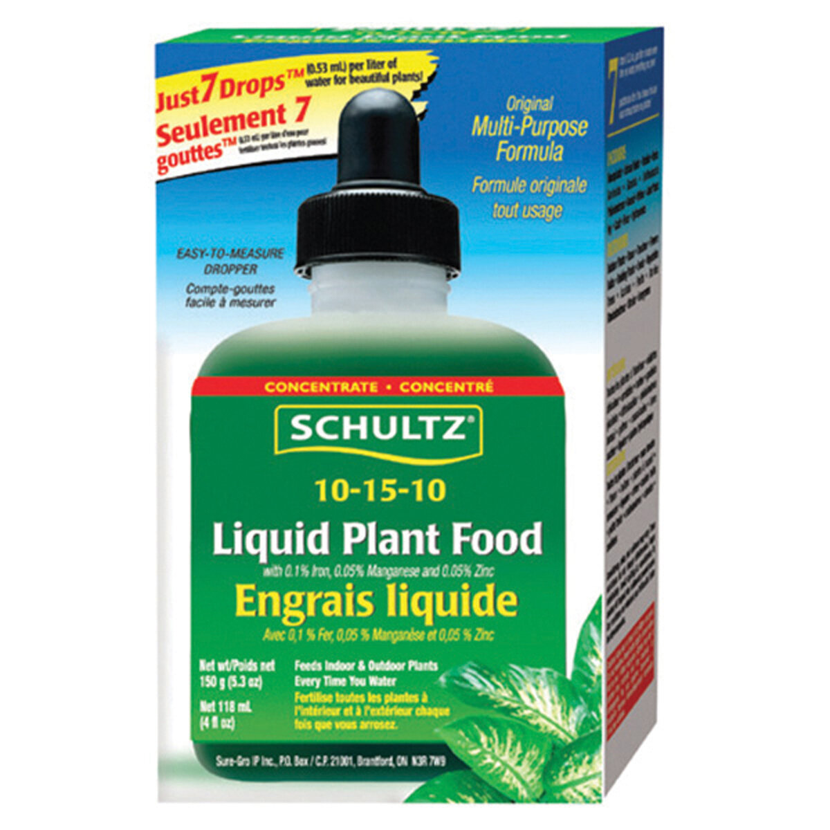 Schultz Liquid Plant Food 10-15-10 150g