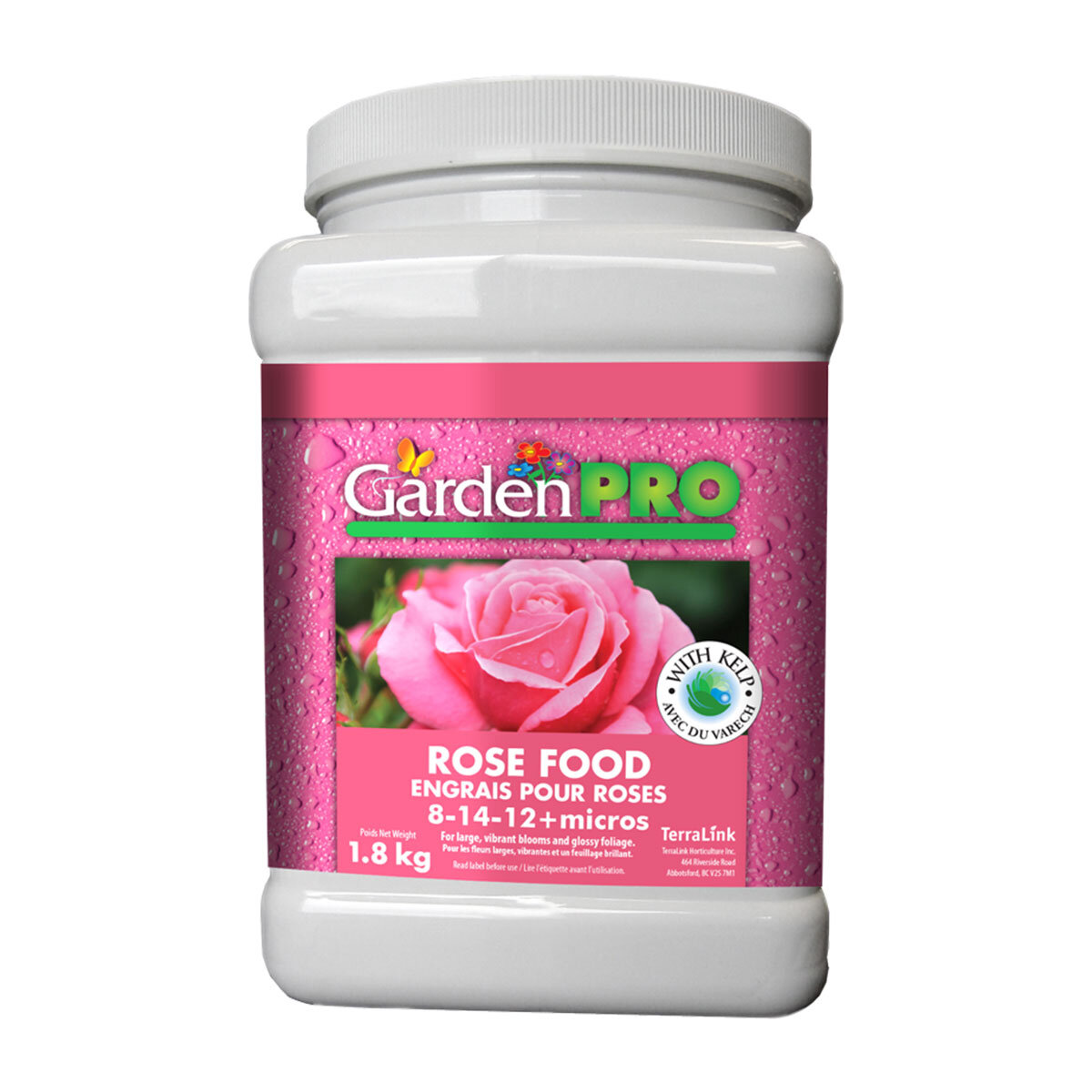 Gardenpro Rose Food  8-14-12  1.8Kg