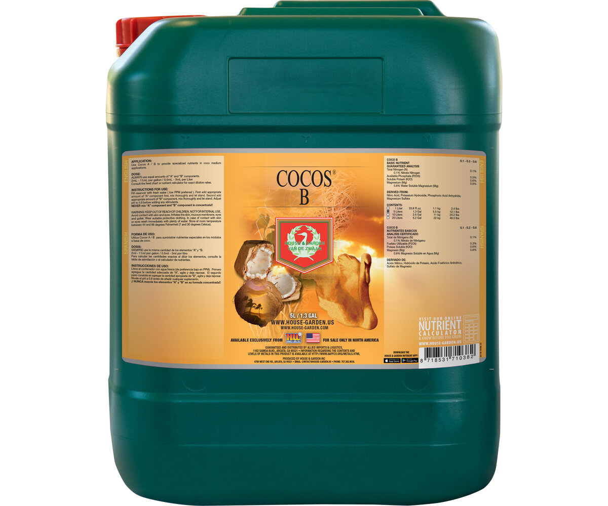 House & Garden Cocos Nutrient B 5 L
