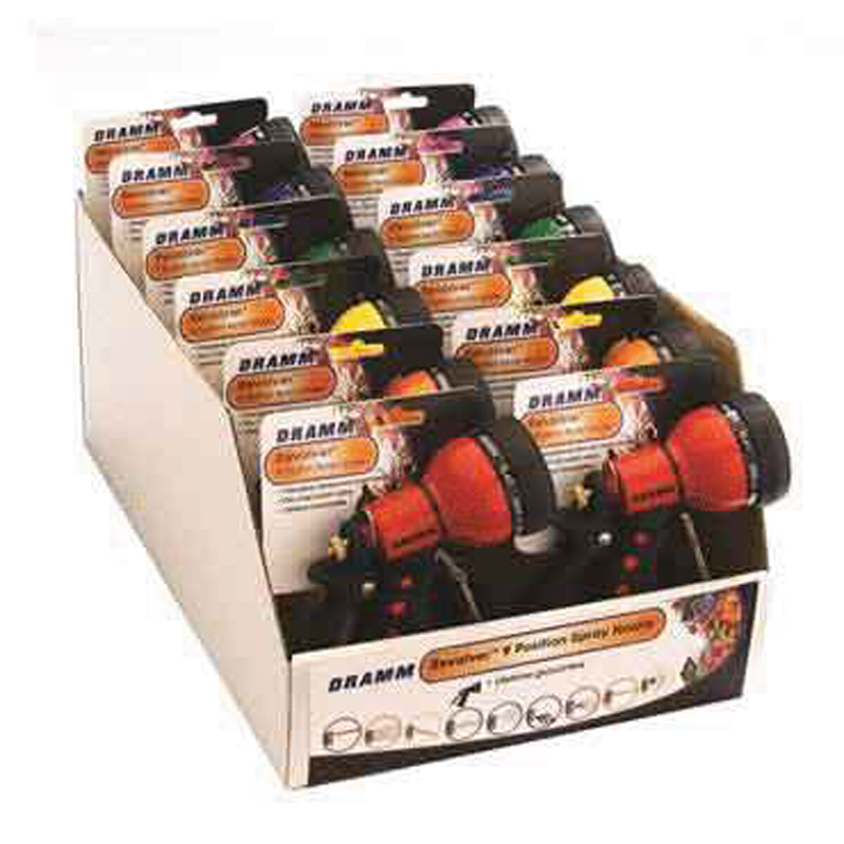 Revolver 9-Pattern Gun Asst Colours Carded