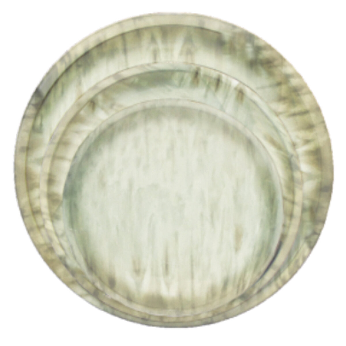 Saucer For Sandstone/Diamond  S/3 Fog Grey