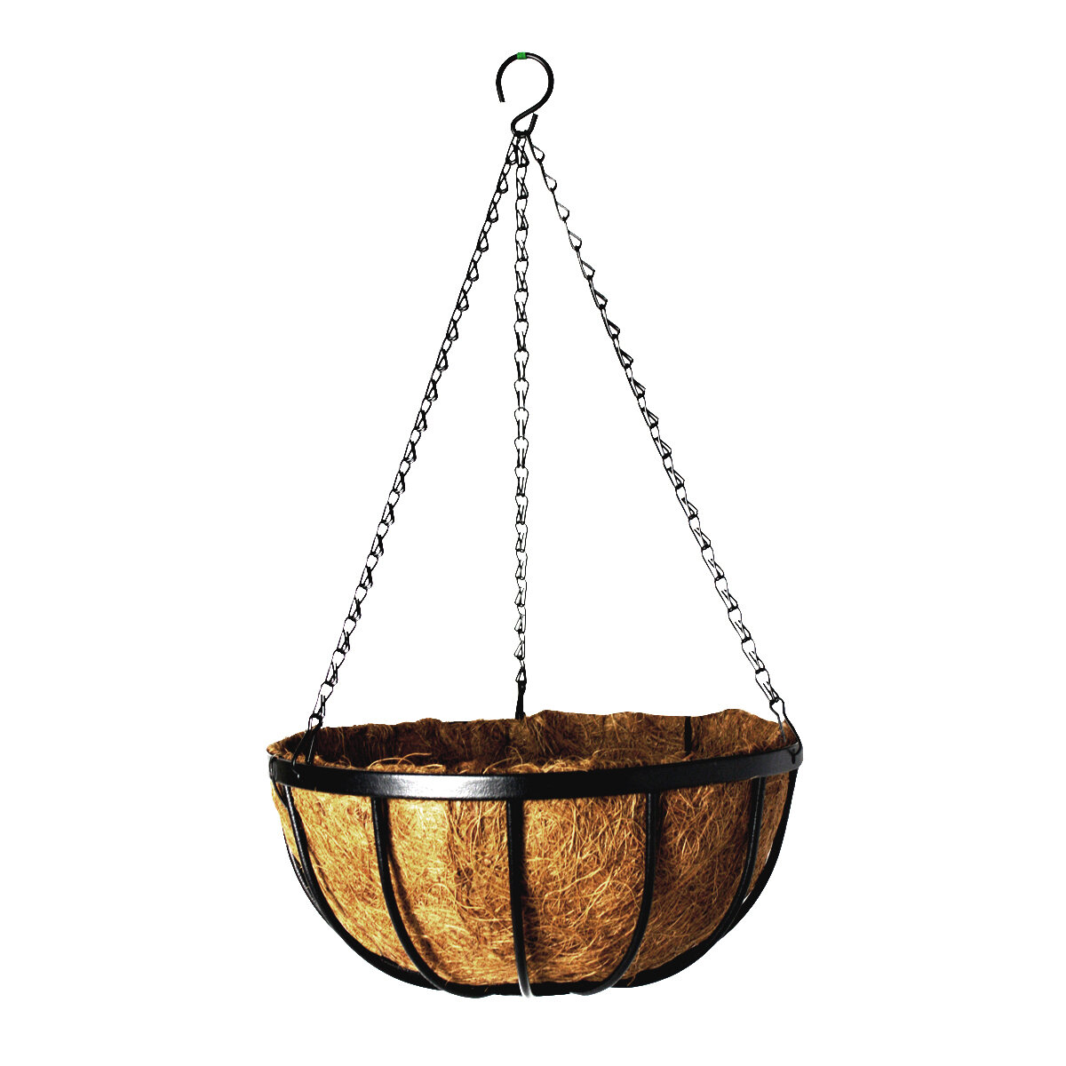 12" Deluxe Hanging Basket W/ Liner