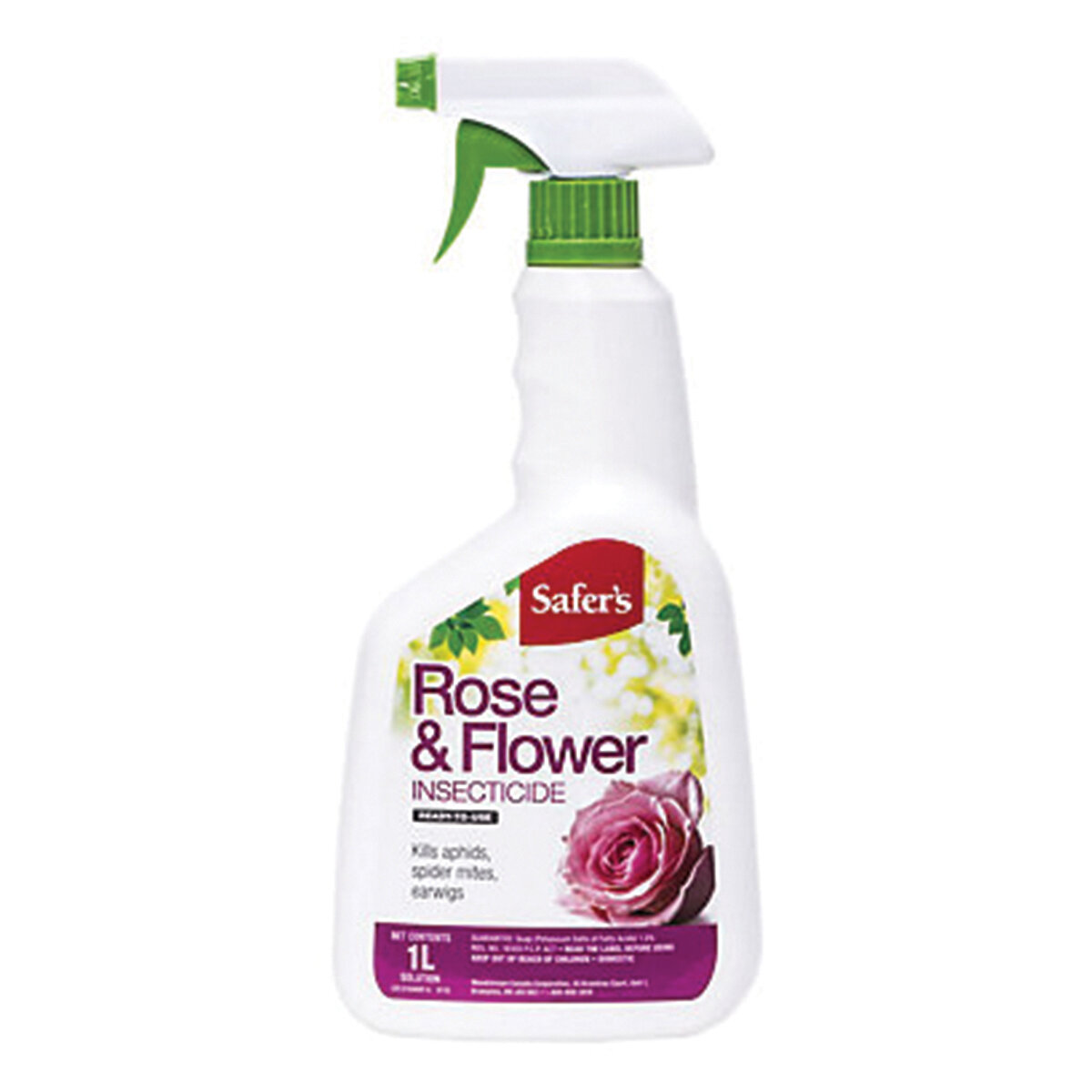 Safers Rose & Flower Insecticide RTU 1L