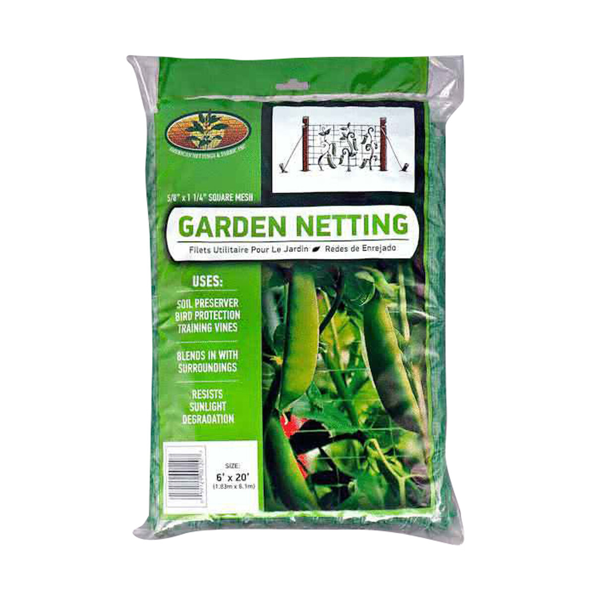 Garden Netting 6'X12'