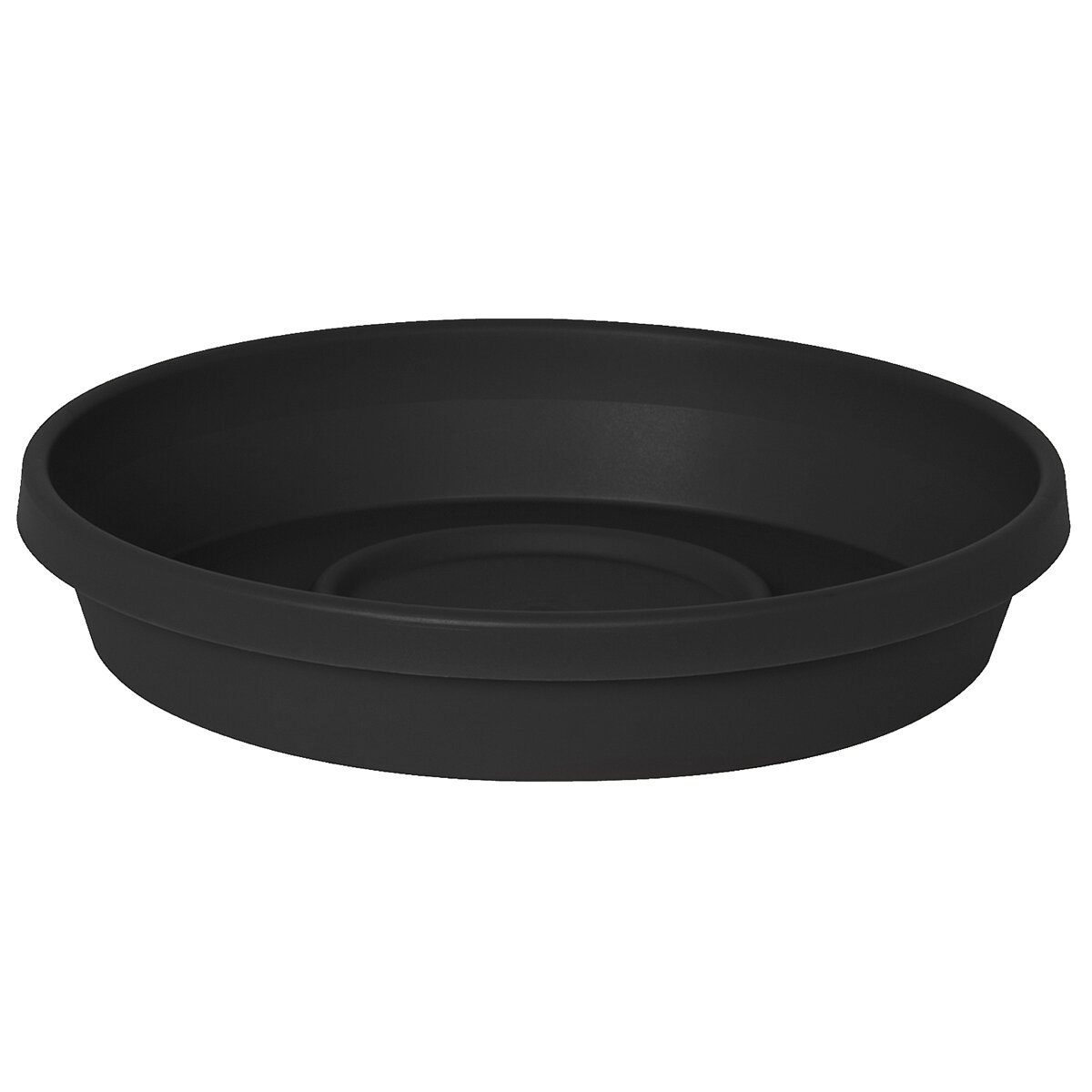 16"  Terra Black Saucer