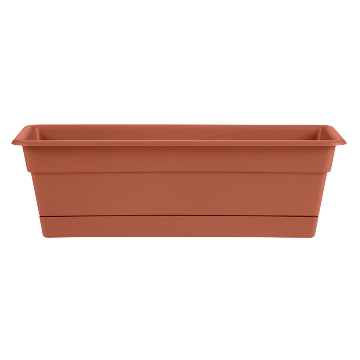 30" Dura Cotta Window Box Terra Cotta