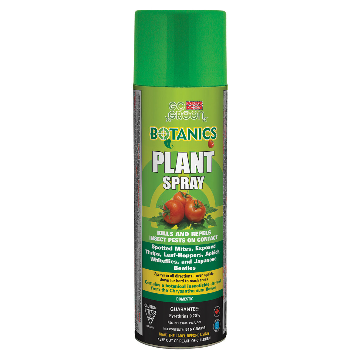 Botanics Insecticide Plant Spray 515g (CS ONLY)