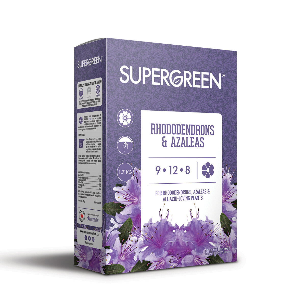 Supergreen Rhodo & Azalea 9-12-8 1.7kg