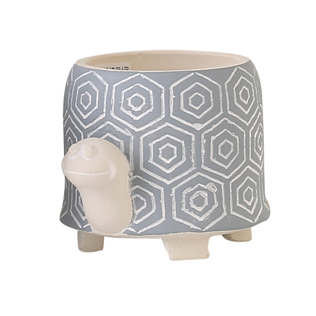Tortuga Planter Lgt Blue 16x12.5x11.5cm