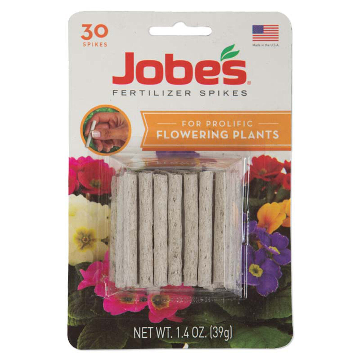 Jobes Flowering Plant Spikes  10-10-4 (30Pk)