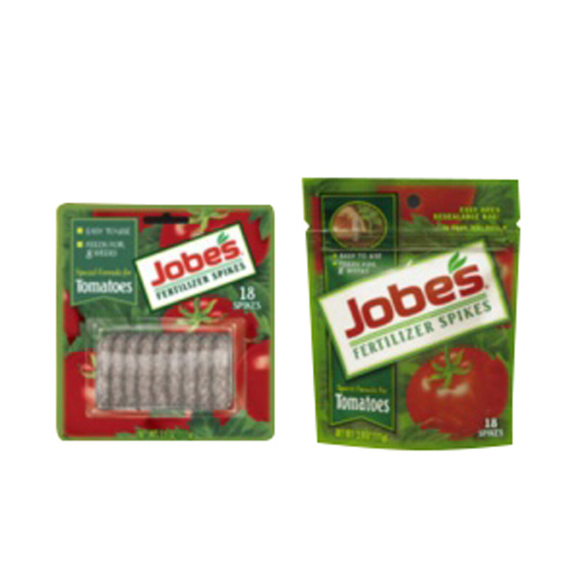 Jobes Tomato Spikes Blister Pkg 6-18-6 (18/Pk)