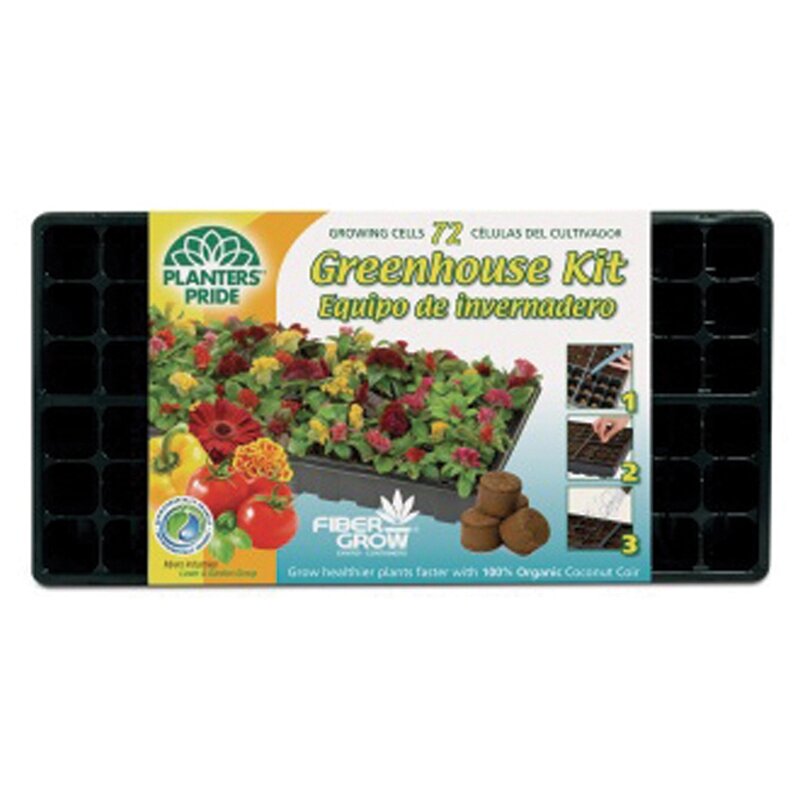 Premium 72 Cell Greenhouse Kit w Coco Grow Mix Premium 72 Cell Greenhouse Kit w Coco Grow Mix