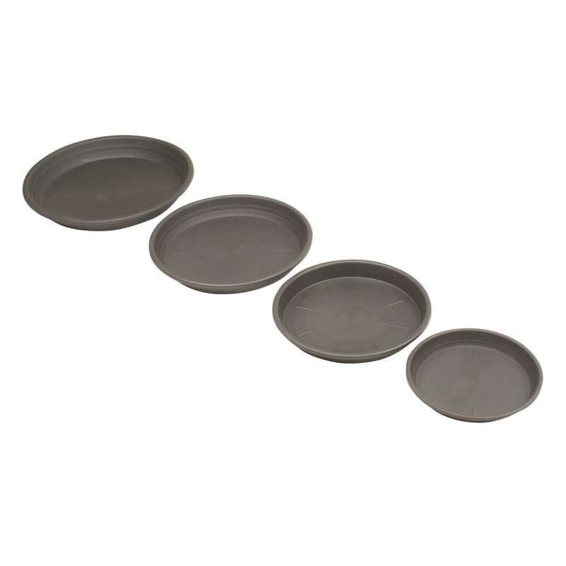 Round Saucer 14"-Black