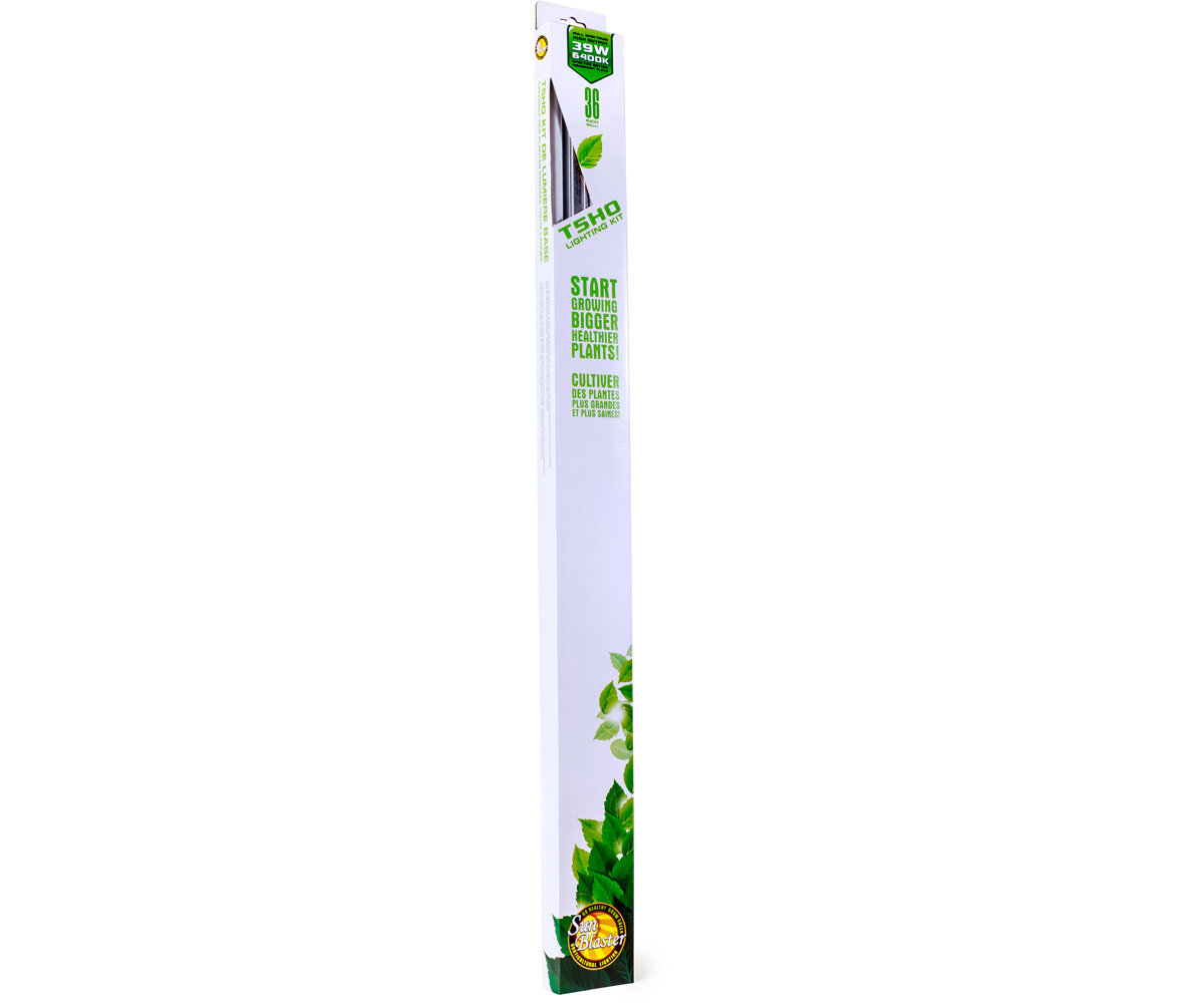 36" SunBlaster T5HO 39W 6400K Light Kit
