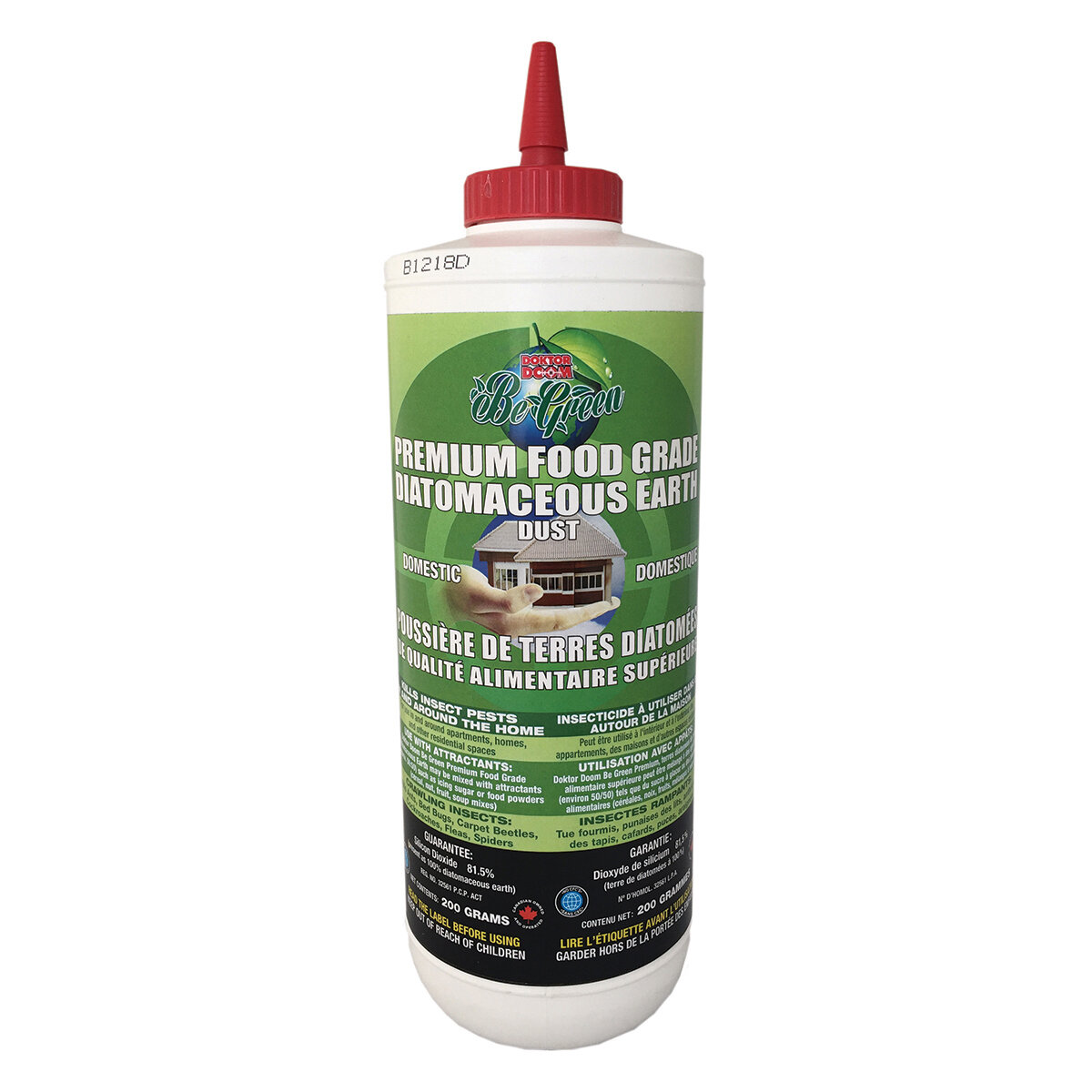 BeGreen FoodGrade Diatomaceous Earth 200g Domestic