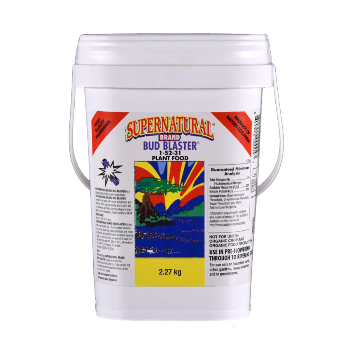 Super Natural Bud Blaster 2.26  kg