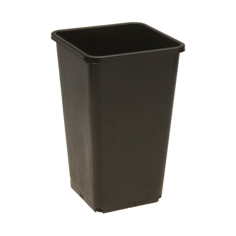 Square Pot 4.5"x 4.5"x 7.5" 1 gal