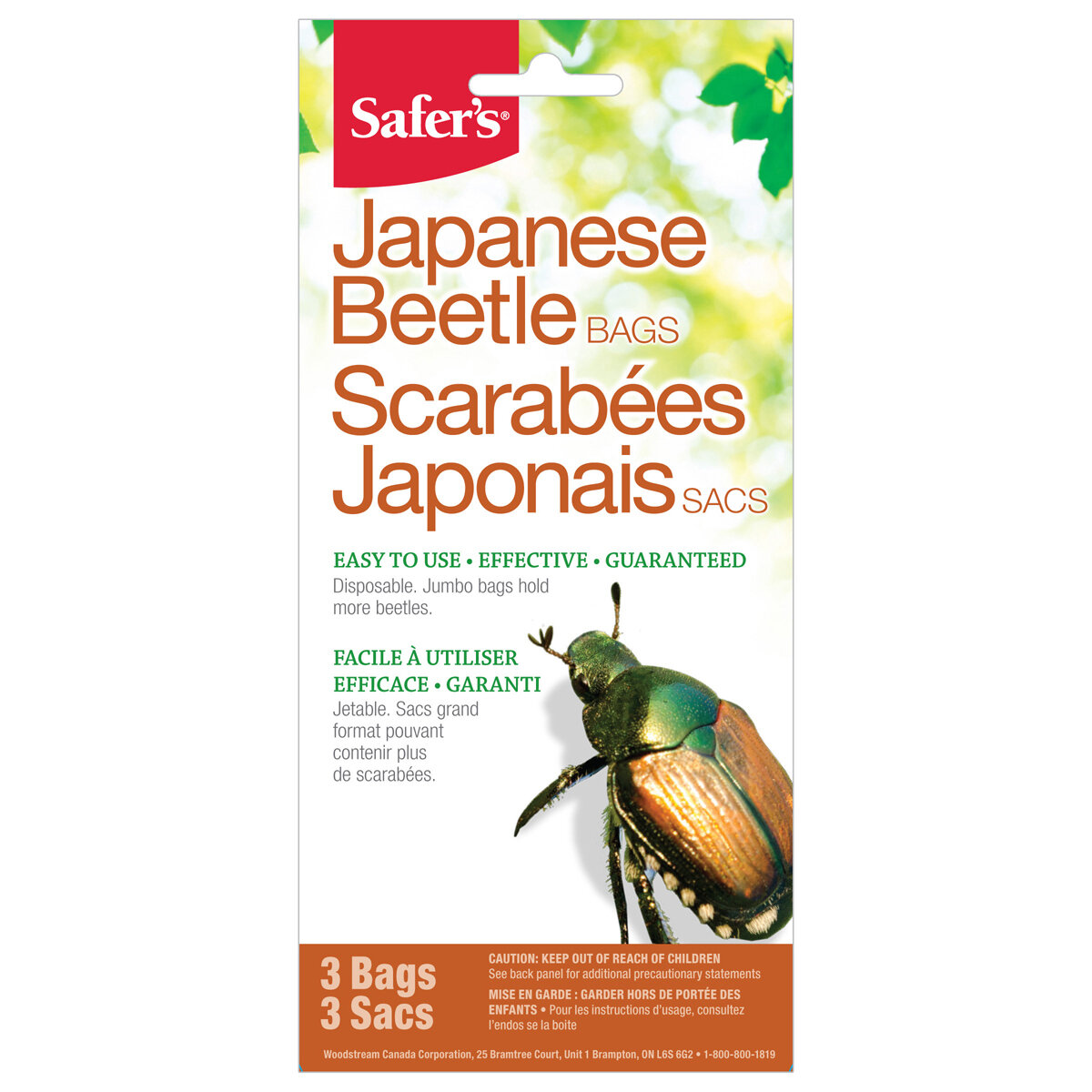 Safers Japanese Beetle 3 Refill Bags