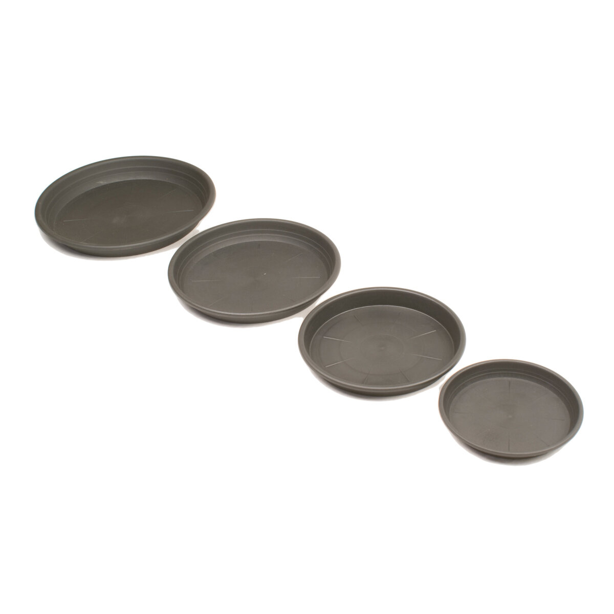 Round Saucer 8"-Black