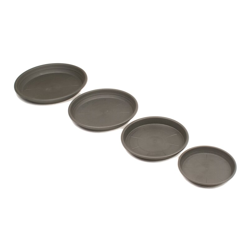 Round Saucer 8"-Black