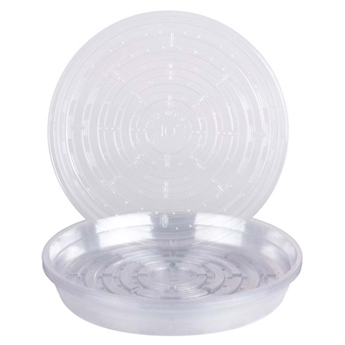 7" Clear Vinyl Plant Saucer