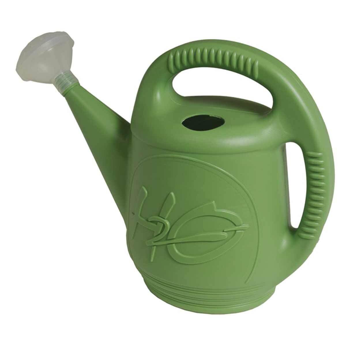 2 gal - 7.6 L H2O Watering Can Green