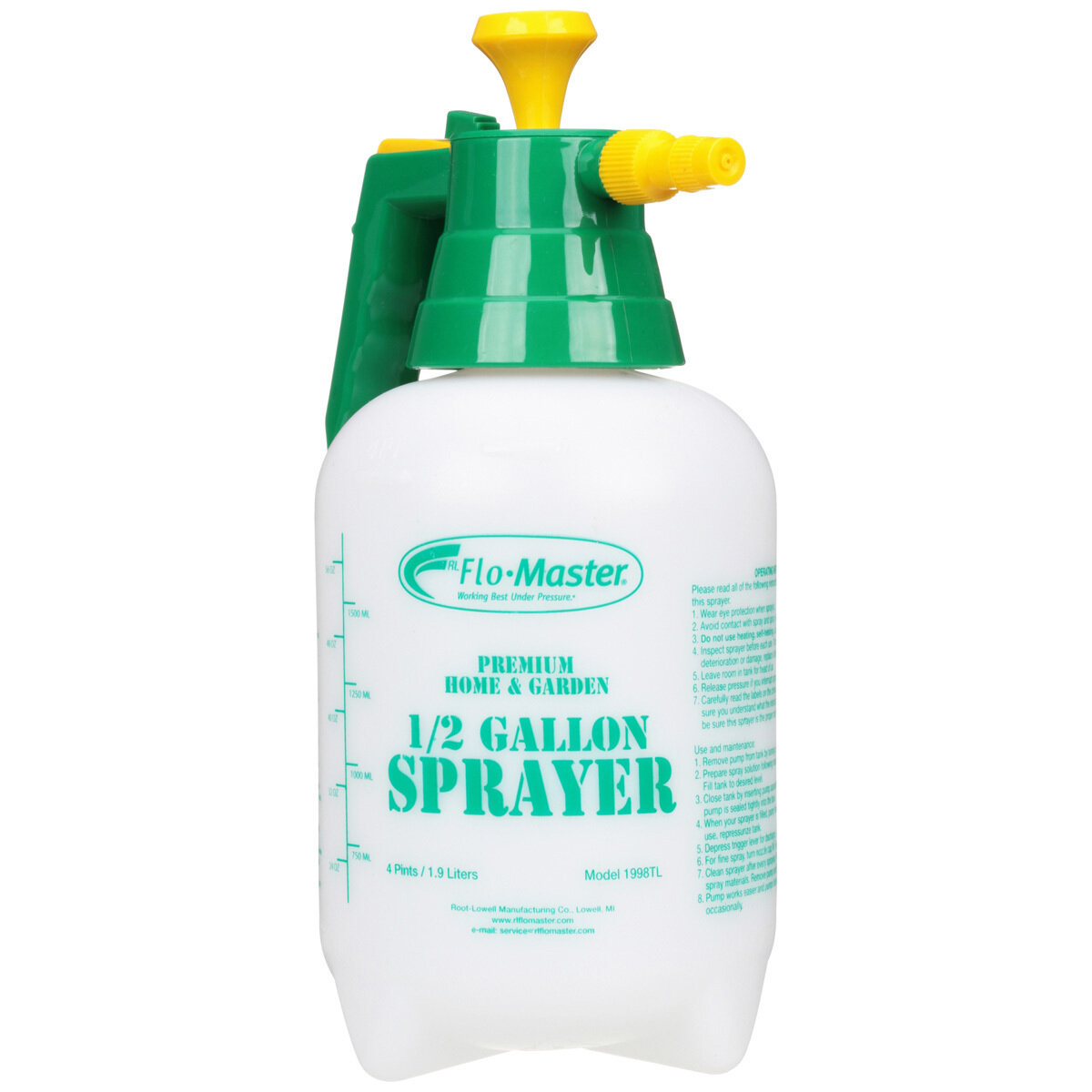 Flo-Master Premium Hand Sprayer 0.5 gal