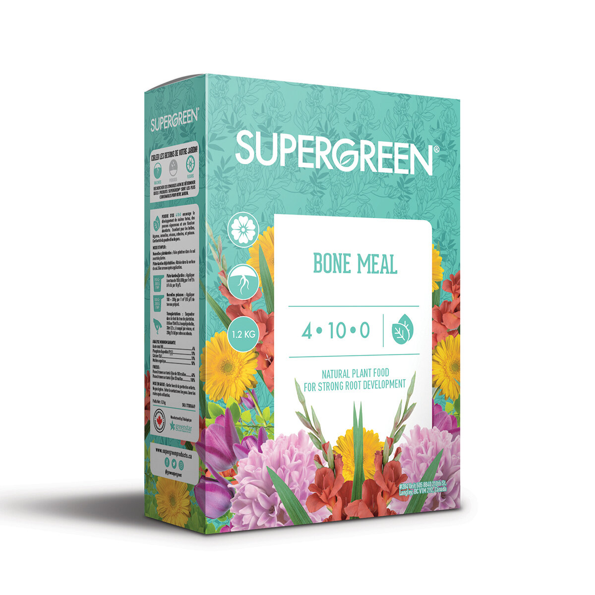 Supergreen Bone Meal 4-10-0 1.2kg