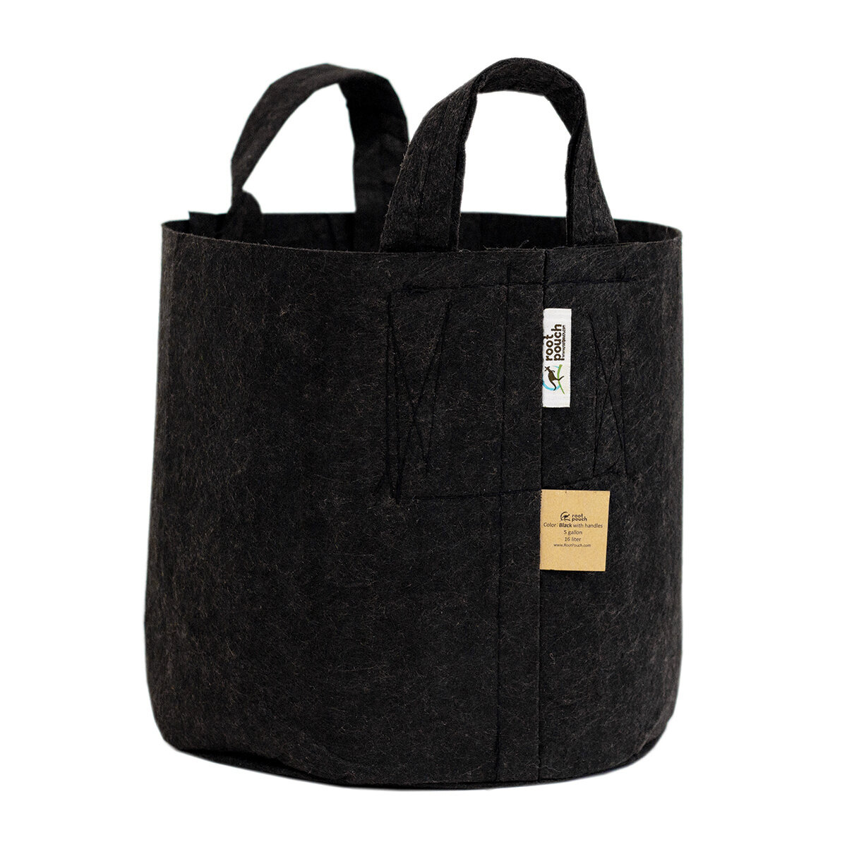 Root Pouch 15 gallon w/handles - Black