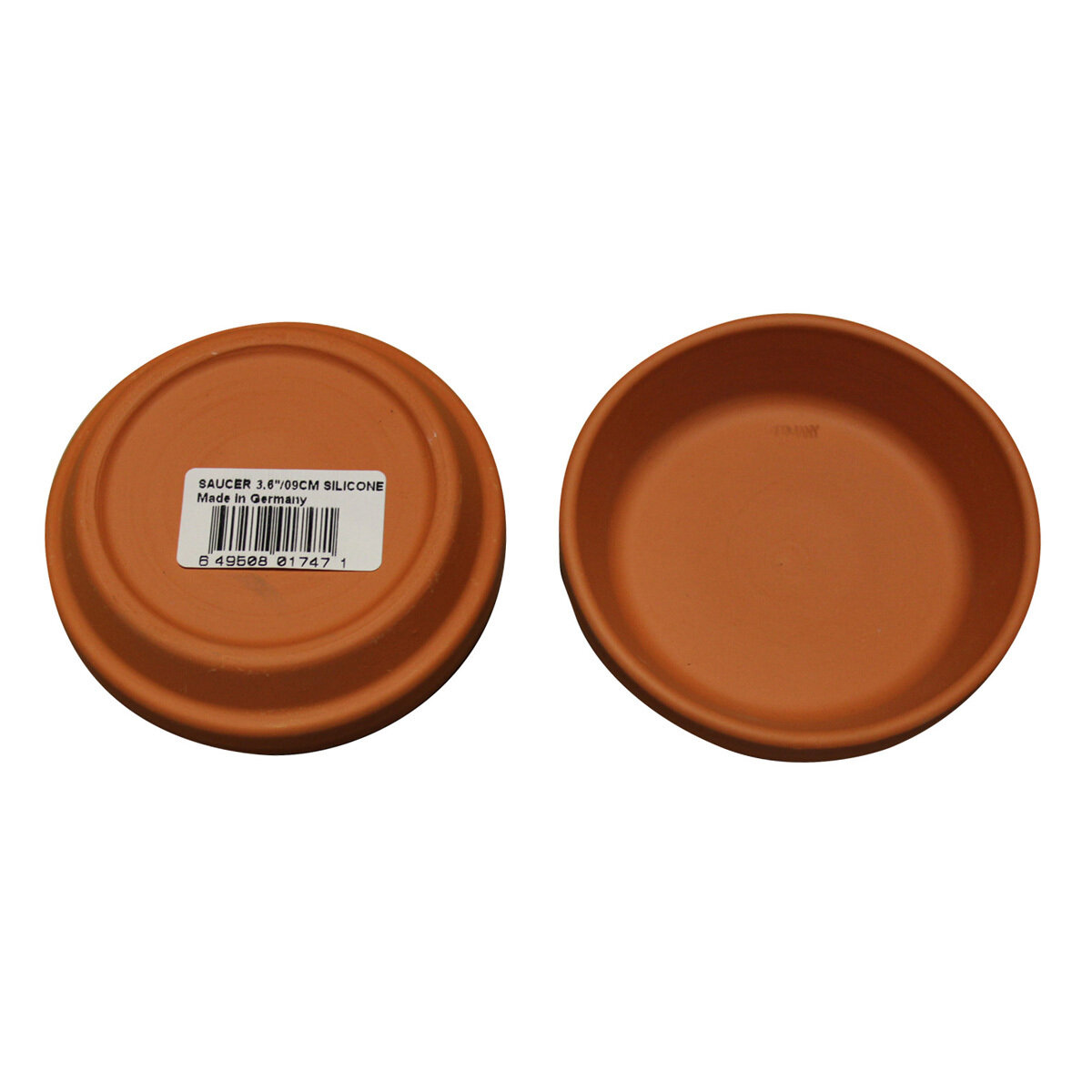 9CM/3.6" WATER RESISTANT Terra Cotta Saucer